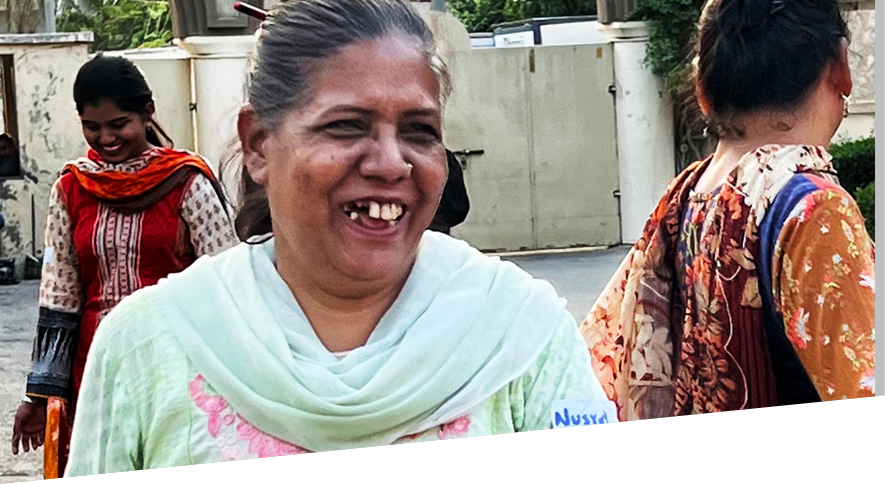 Group of happy smiling, female teachers from Karachi (Pakistan)